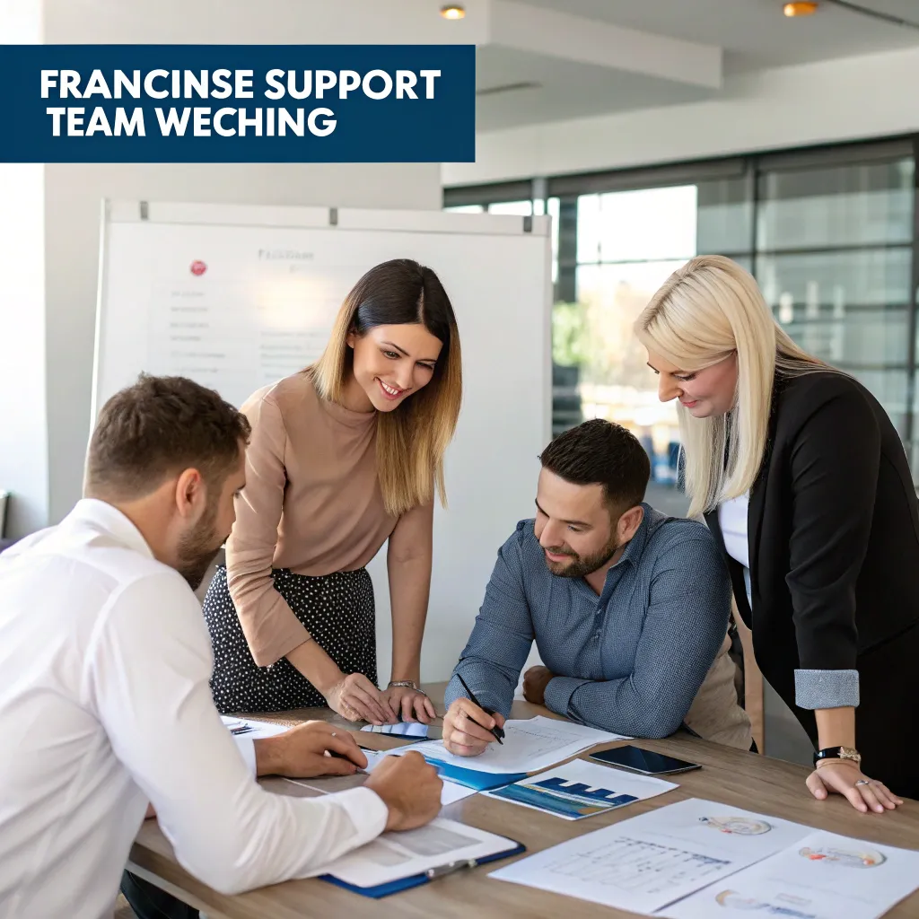 Franchise support illustration